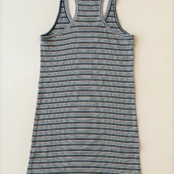 Splendid Midnight Racerback  Striped Tank Dress - Picture 5 of 5
